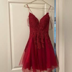 Sugar Red Prom/Grad Dress